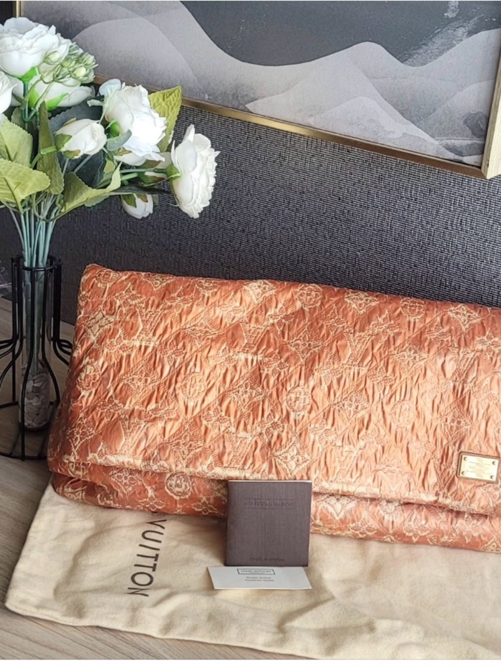 Louis Vuitton Limelight Silk Clutch Bag